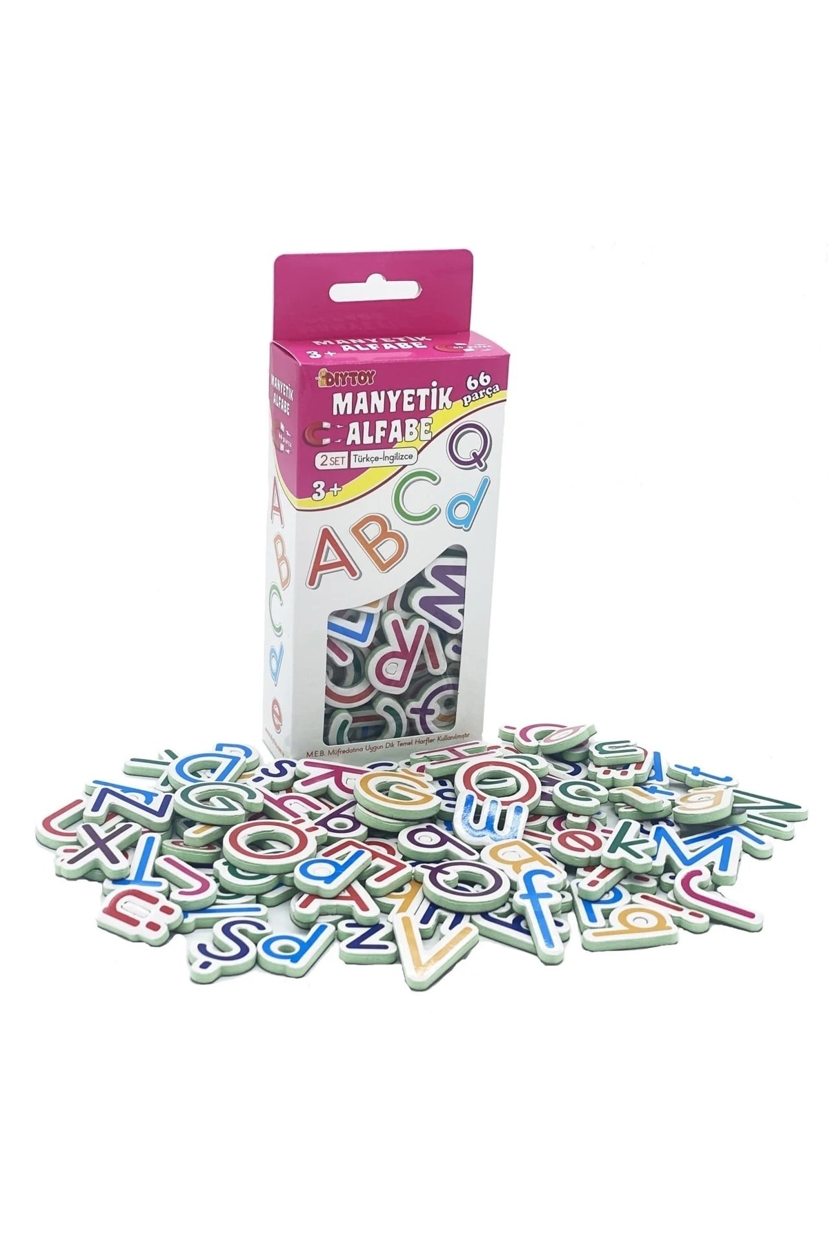 Mıknatıslı Aktivite Kartları Manyetik Sayılar, Taşıtlar, Hayvanlar, Alfabe Set 3+ Yaş 4lü Set