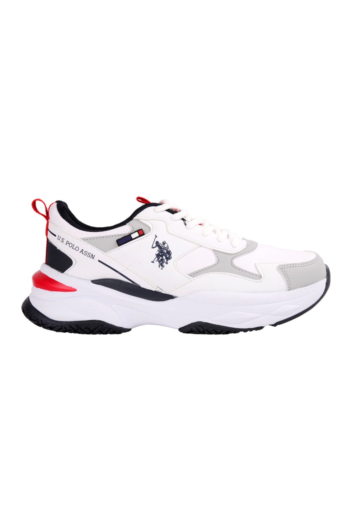 یو اس پولو کفش ورزشی پولو سفید-سرمه‌ای U.S. Polo Solidar