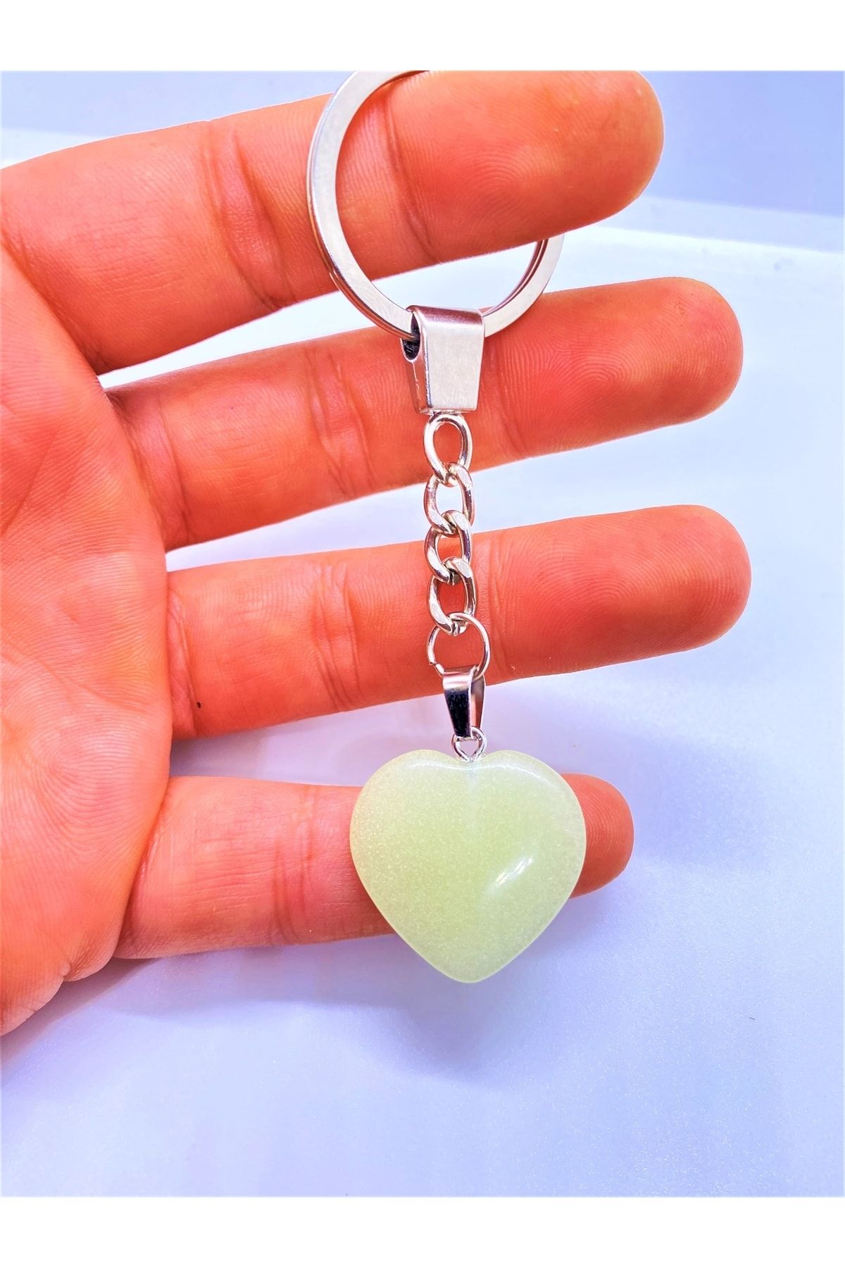 Heart keychain deals