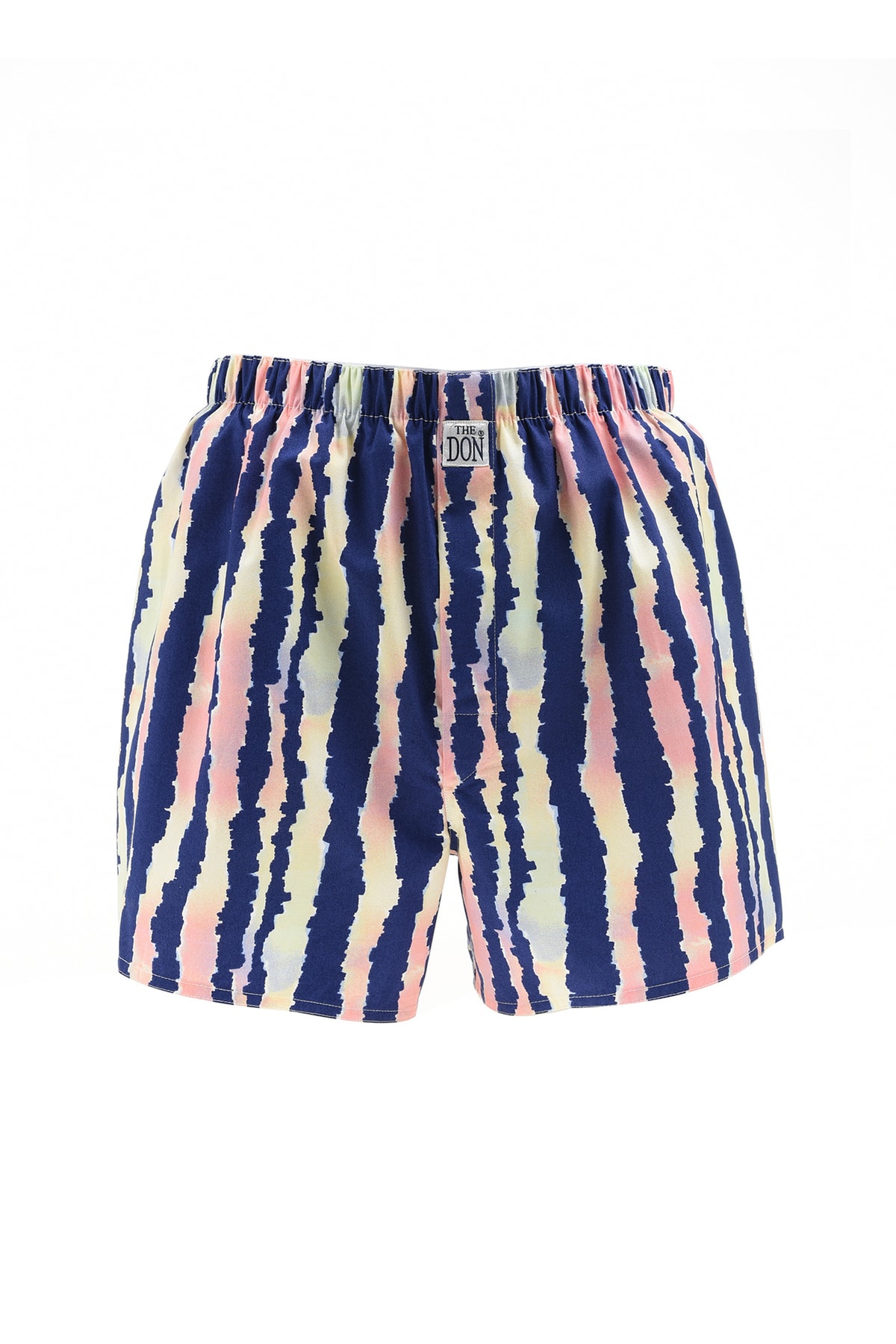  شورت مردانه دان مدل ملانژ بنفش Tdnpop101