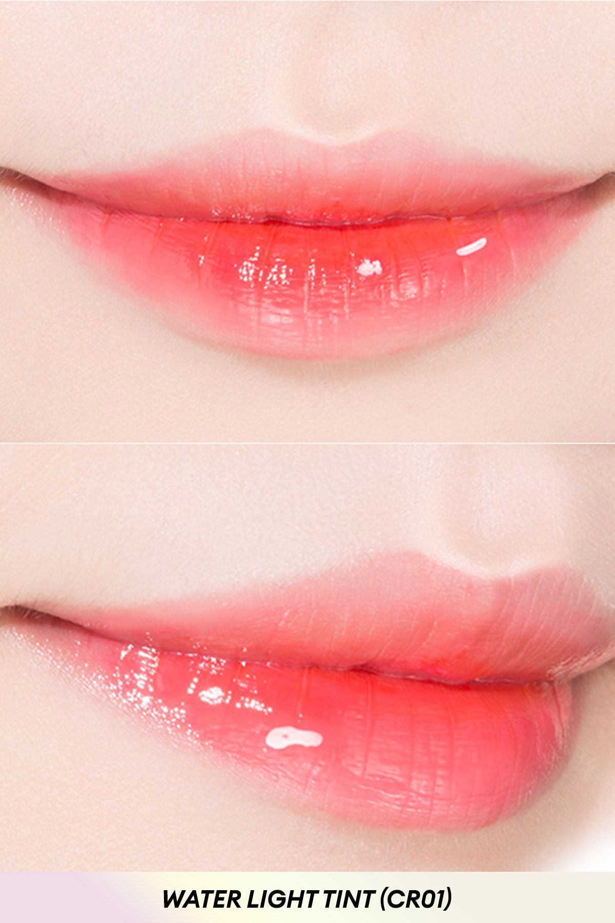 تینت رژ لب آبیو تینت واتر لایت Tint A'pieu شماره 01 Cr رنگ صورتی  میشا Missha
