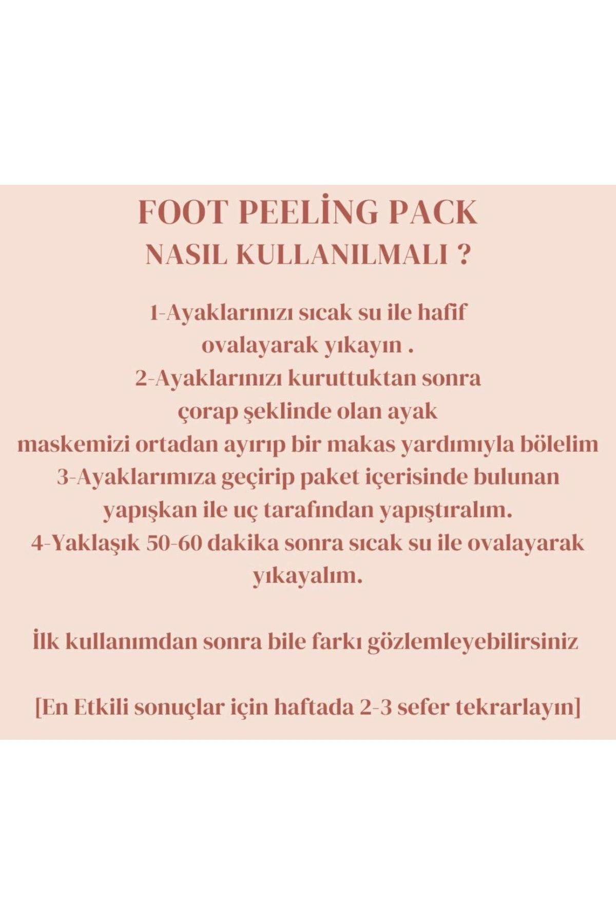 Isweep Ölü Deri Ve Çatlaklar Için Soyulabilen Ayak Peeling Maskesi 50ml Wonder Foot Peeling Mask OH12087