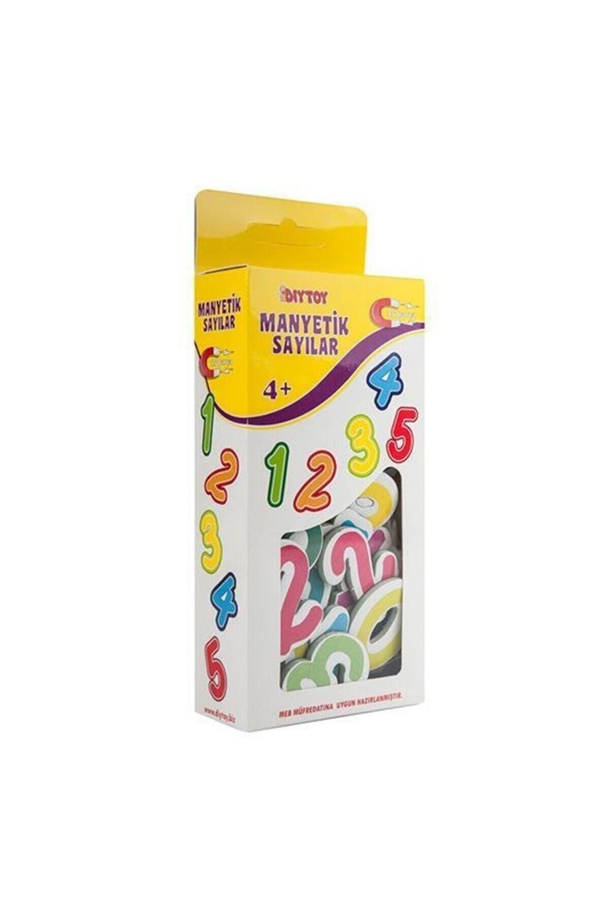 Manyetik Sayılar Eğitici Set Mıknatıslı Aktivite Kartları 3+ Yaş 51 Parça
