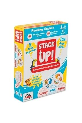 Stack Up! Ingilizce Kelime Ve Şekil Kutu Oyunu stack
