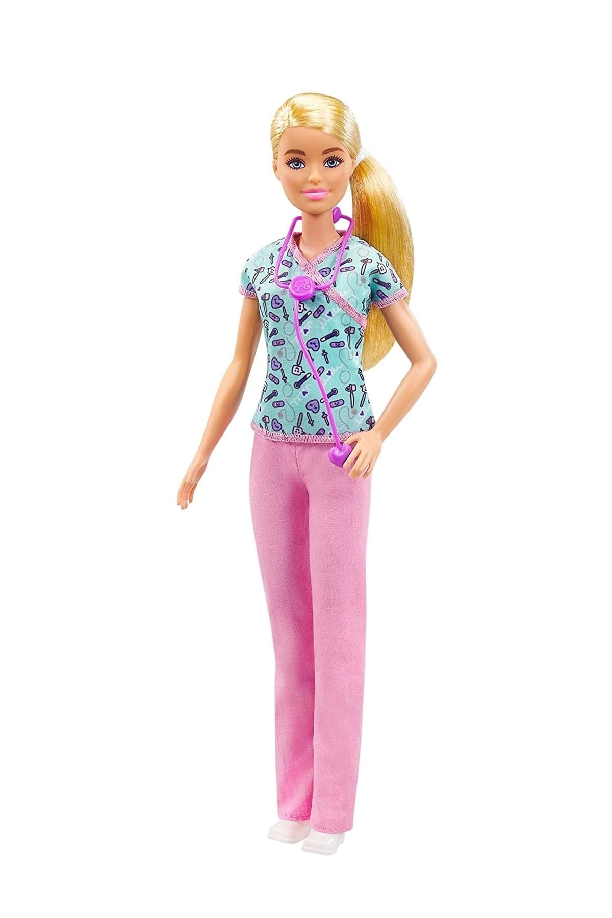 Barbie Kariyer Bebekleri Hemşire Gtw39