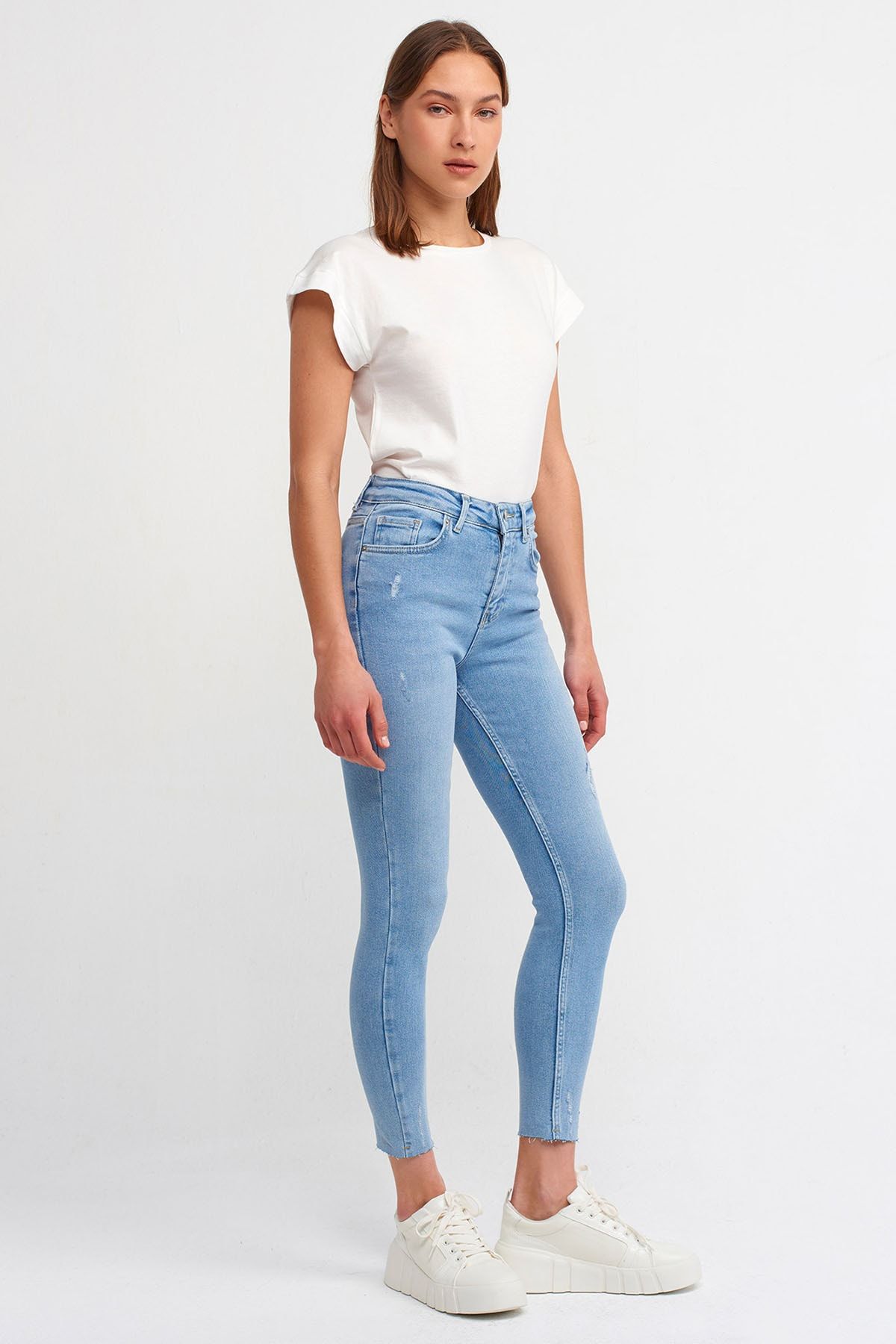Dilvin Jeans Blue Skinny