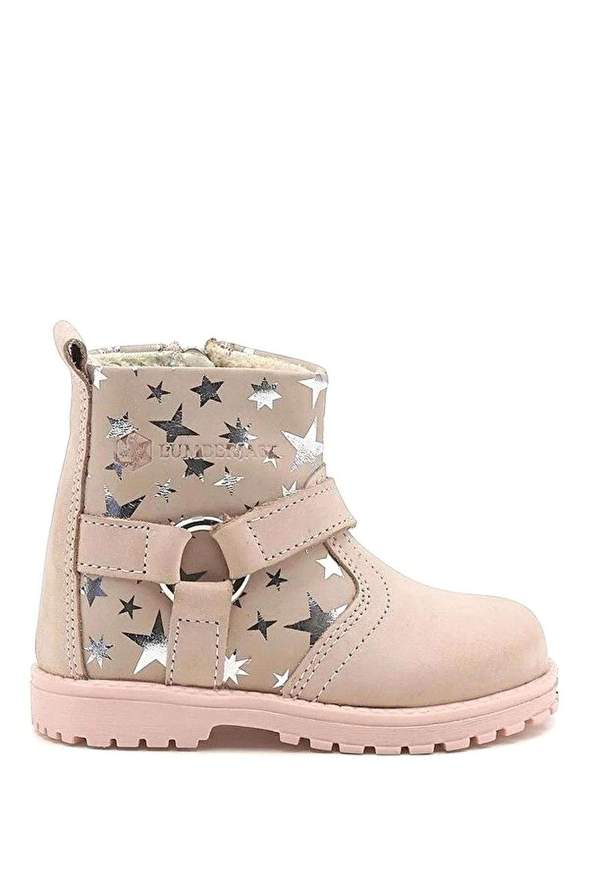 Lumberjack Girl s Latest Patterned Boots Powder As00995089 Trendyol