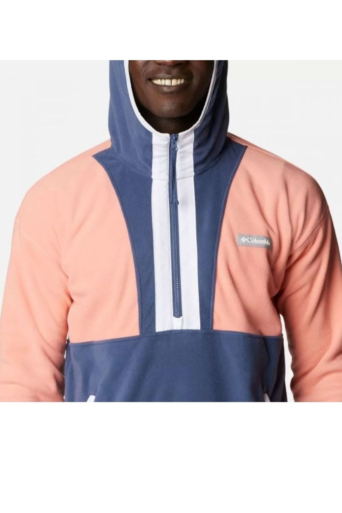 Columbia Backbowl Lite Half Zip Hoodie Erkek Polar BY8025
