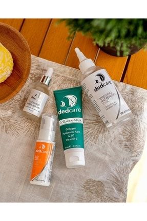 Maske + Serum + Tonik + Güneş Koruyucu Dedcare bakım seti