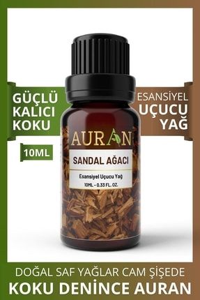 Sandal Ağacı Esansiyel Uçucu Koku Yağı Buhurdanlık Yağı Difüzör Esansı Hobi Esans Ortam Oda 10ml UÇUCUYAĞ10ML41