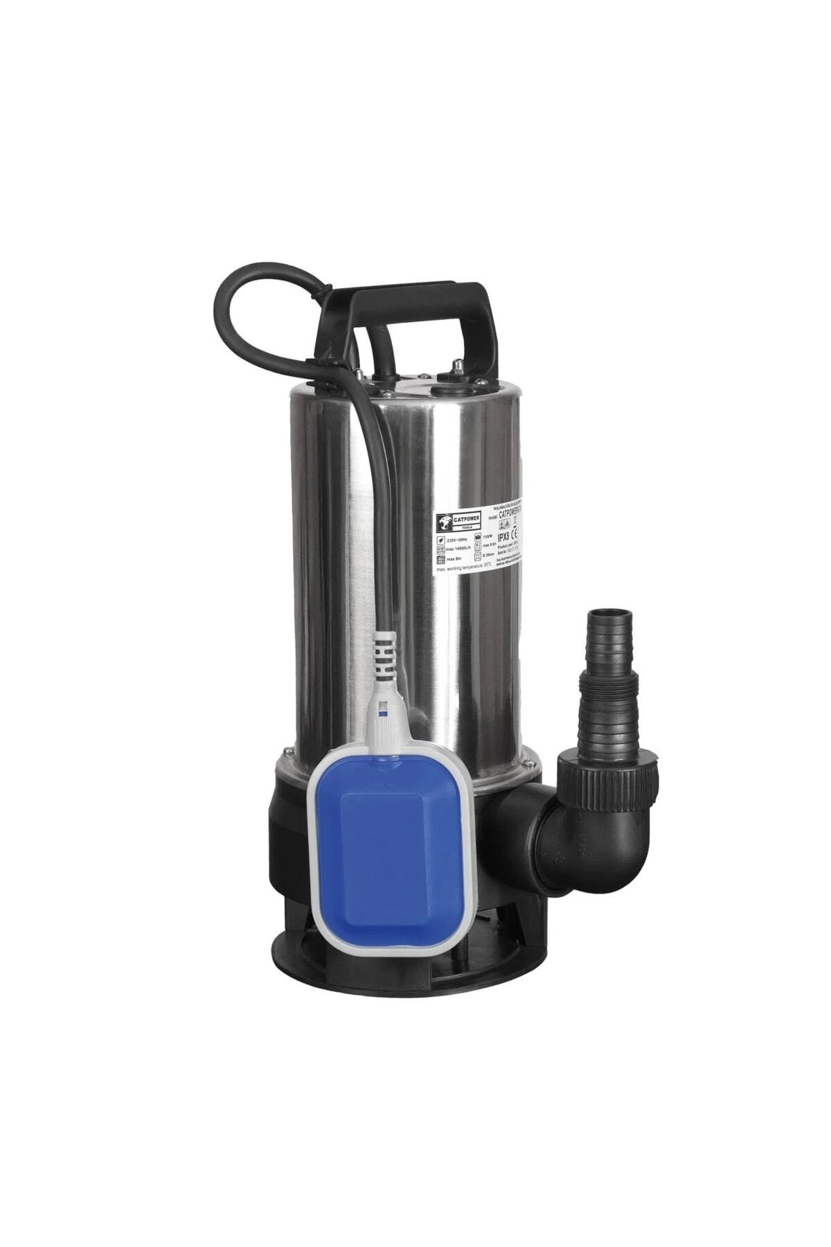 catpowertools Catpower Dalgıç Pompa Kirli Su 1100w Cat676