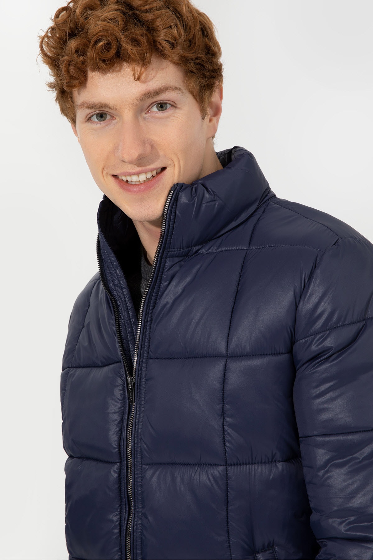 کاپشن مردانه آبی سرمه ای U.S. Polo Assn. | G081SZ0MS.000.1480659 اورجینال - تصویر 2