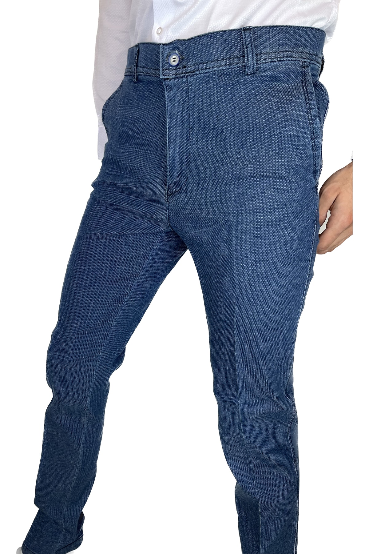 شلوار مردانه آبی APT PRESTIGE | 1001/112 اورجینال - تصویر 2