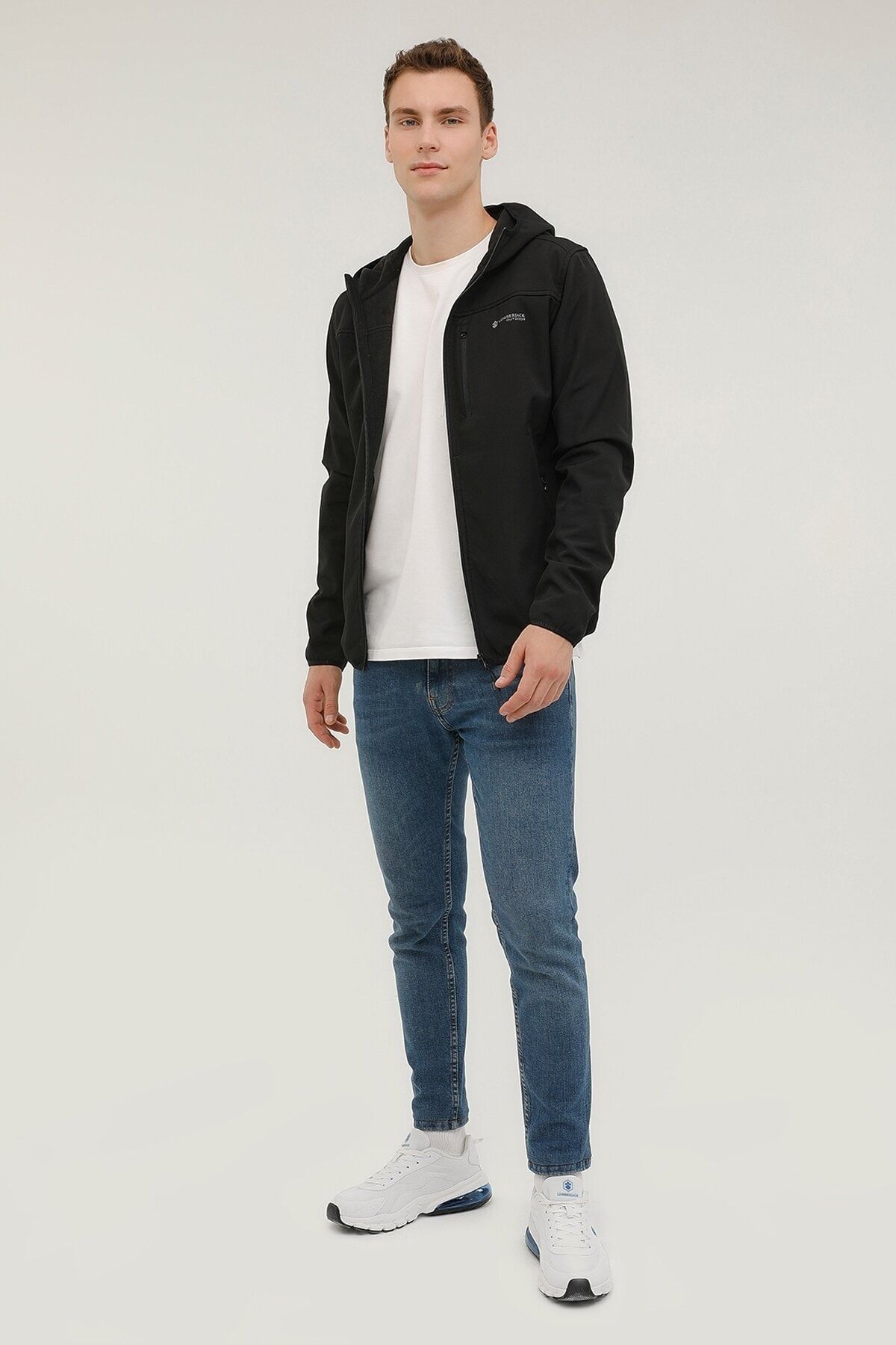 lumberjack-Μαύρο ανδρικό Softshell Basic 2p - M-gt16 706 3