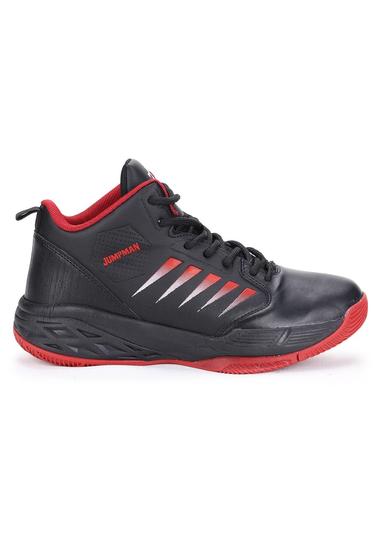 Jump-27800 Basketball Men's Sports Shoes Black - Red 4