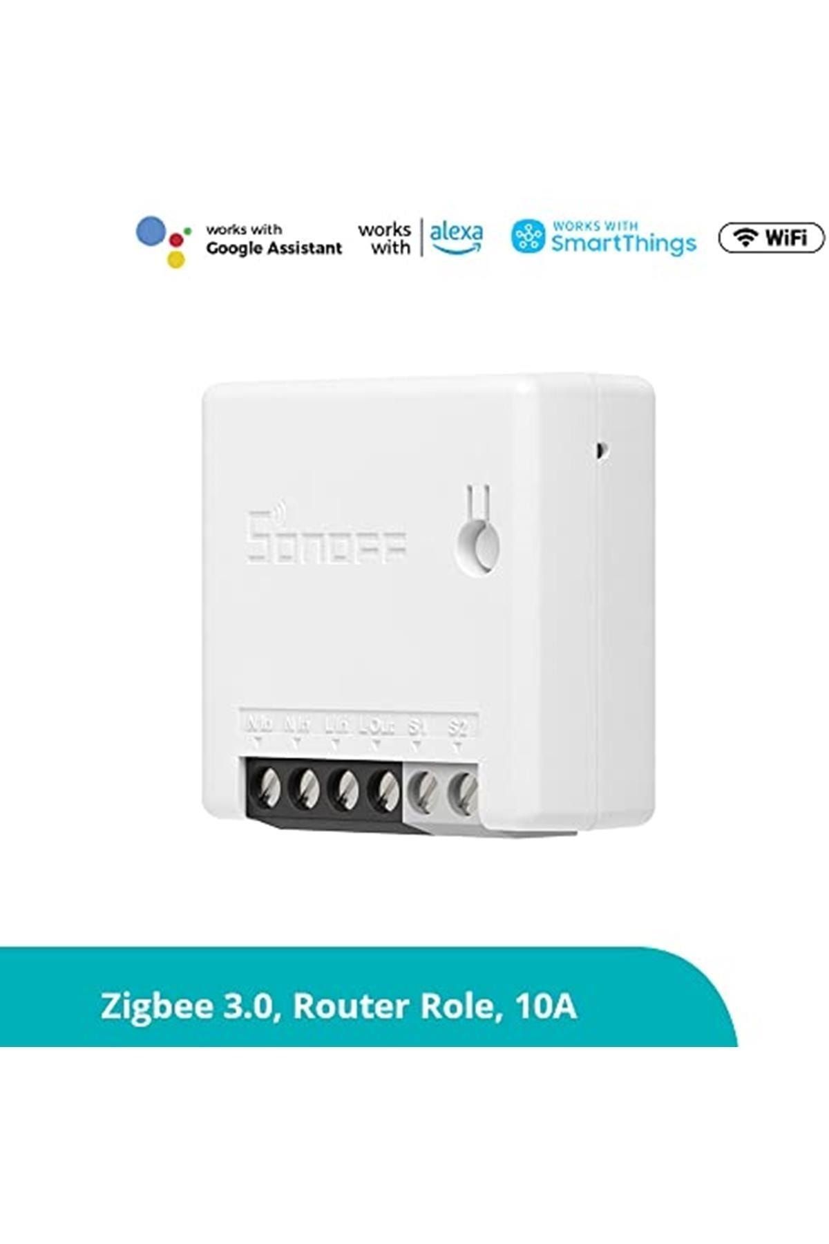 Sonoff-Zigbee Mini Smart Switch, 2-Way Light Switch, Alexa, Smartthings Hub And Zbbridge I 2