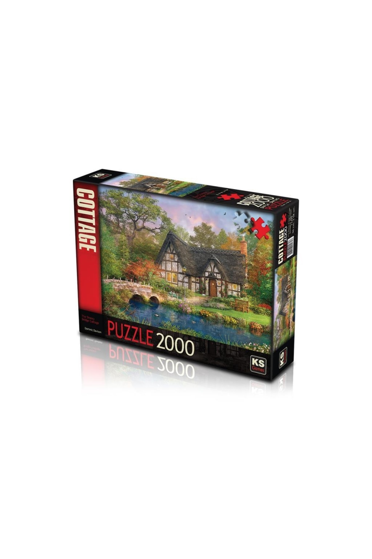 Ks Games Puzzle Yapboz 2000 Parça The Stoney Bridge Cottage