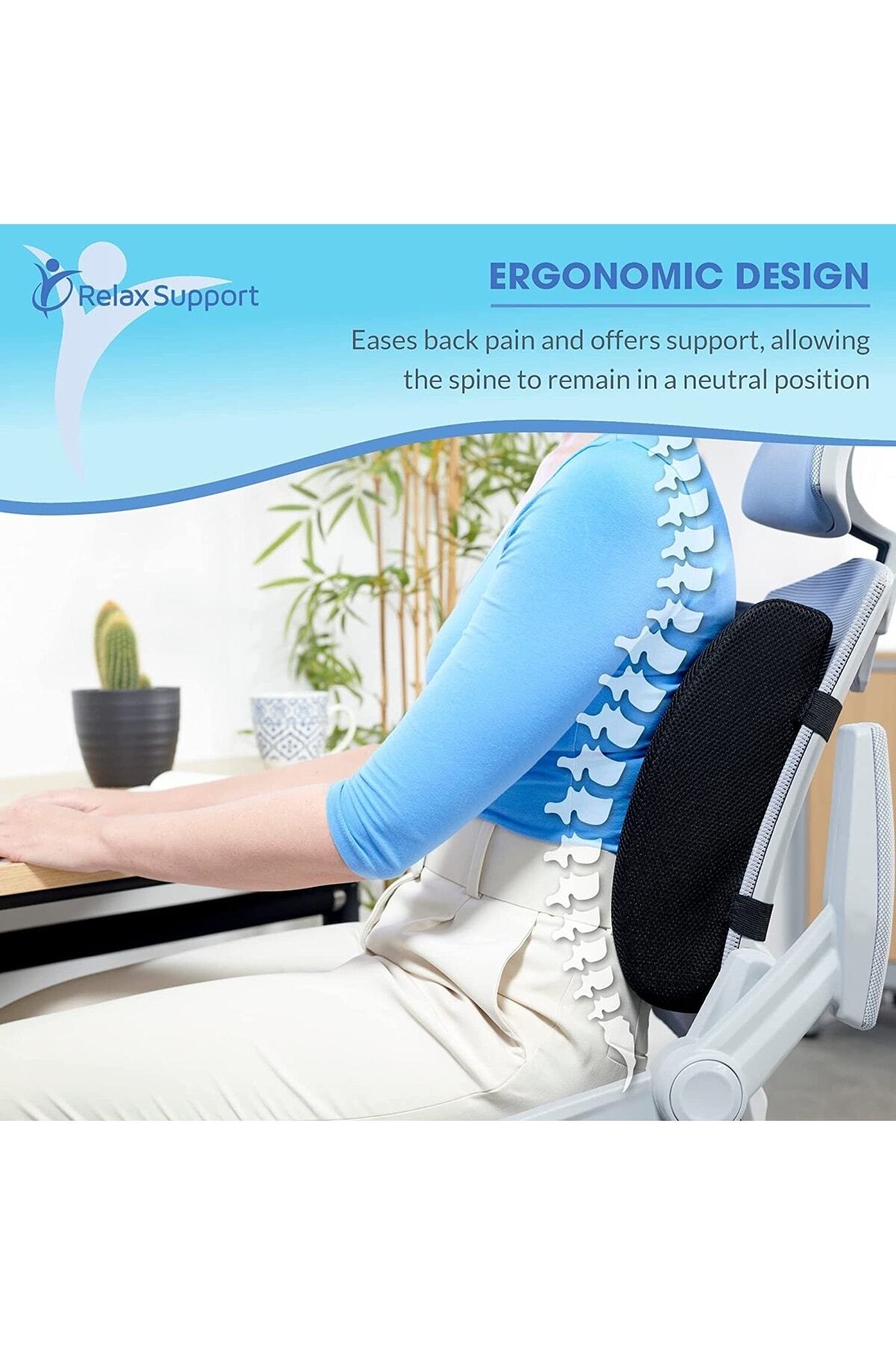 Simple. The Pillow Ortopedik Oturma Seti. Lüks Visco Bel Yastığı Coccyx
