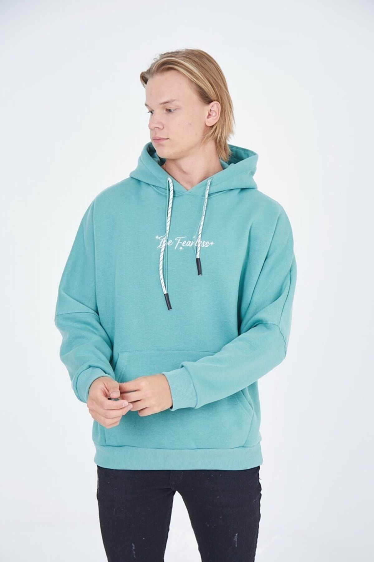 Saw Urbanity Sweatshirt Green Oversize