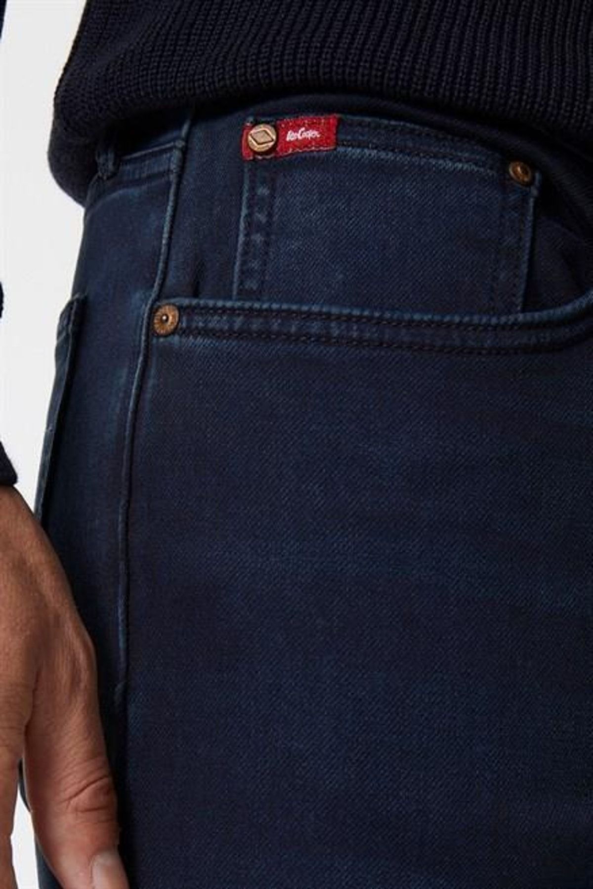 Lee Cooper شلوار جین مردانه جگر