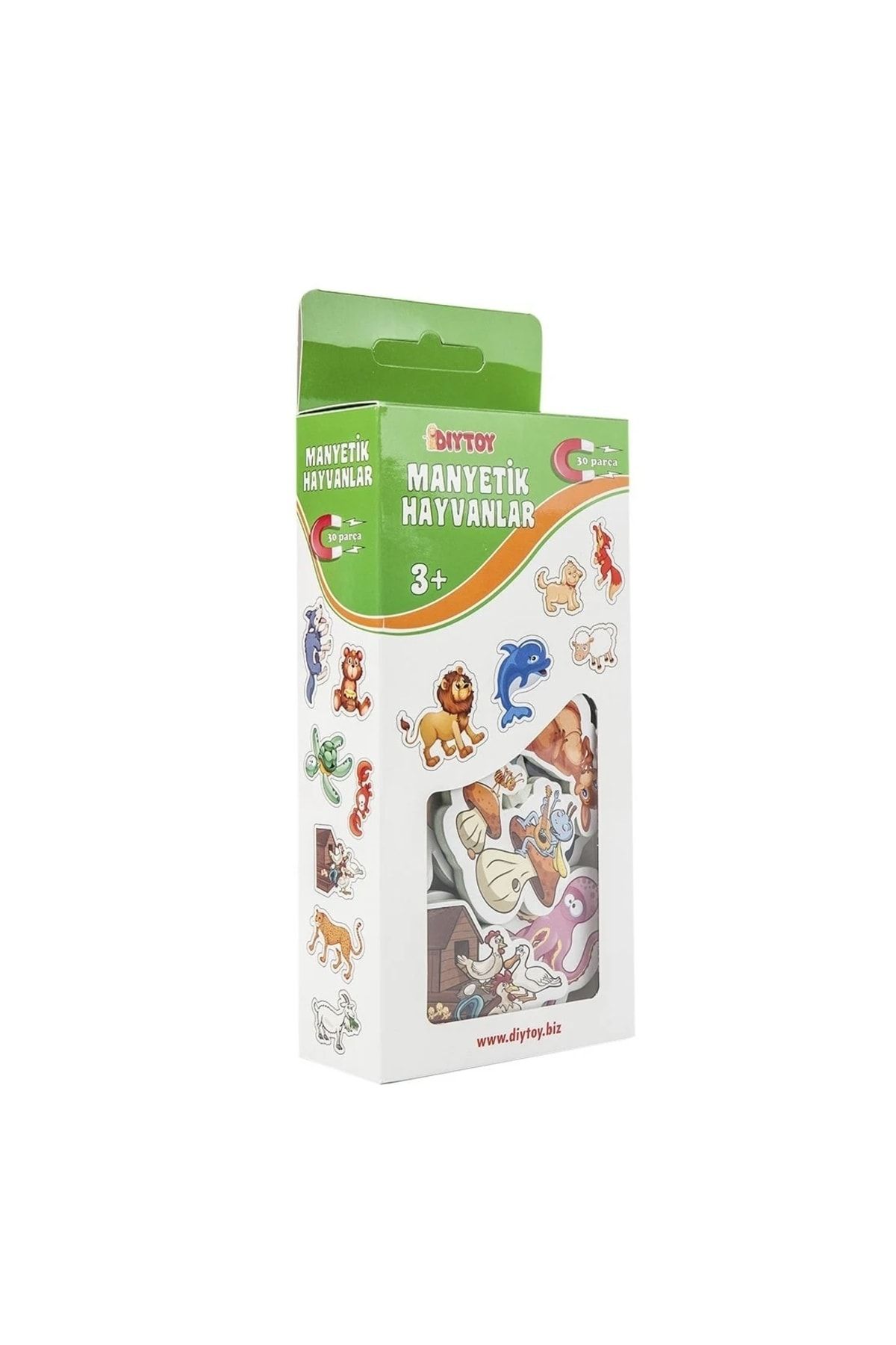 Manyetik Hayvanlar Eğitici Set Mıknatıslı Aktivite Kartları 3+ Yaş