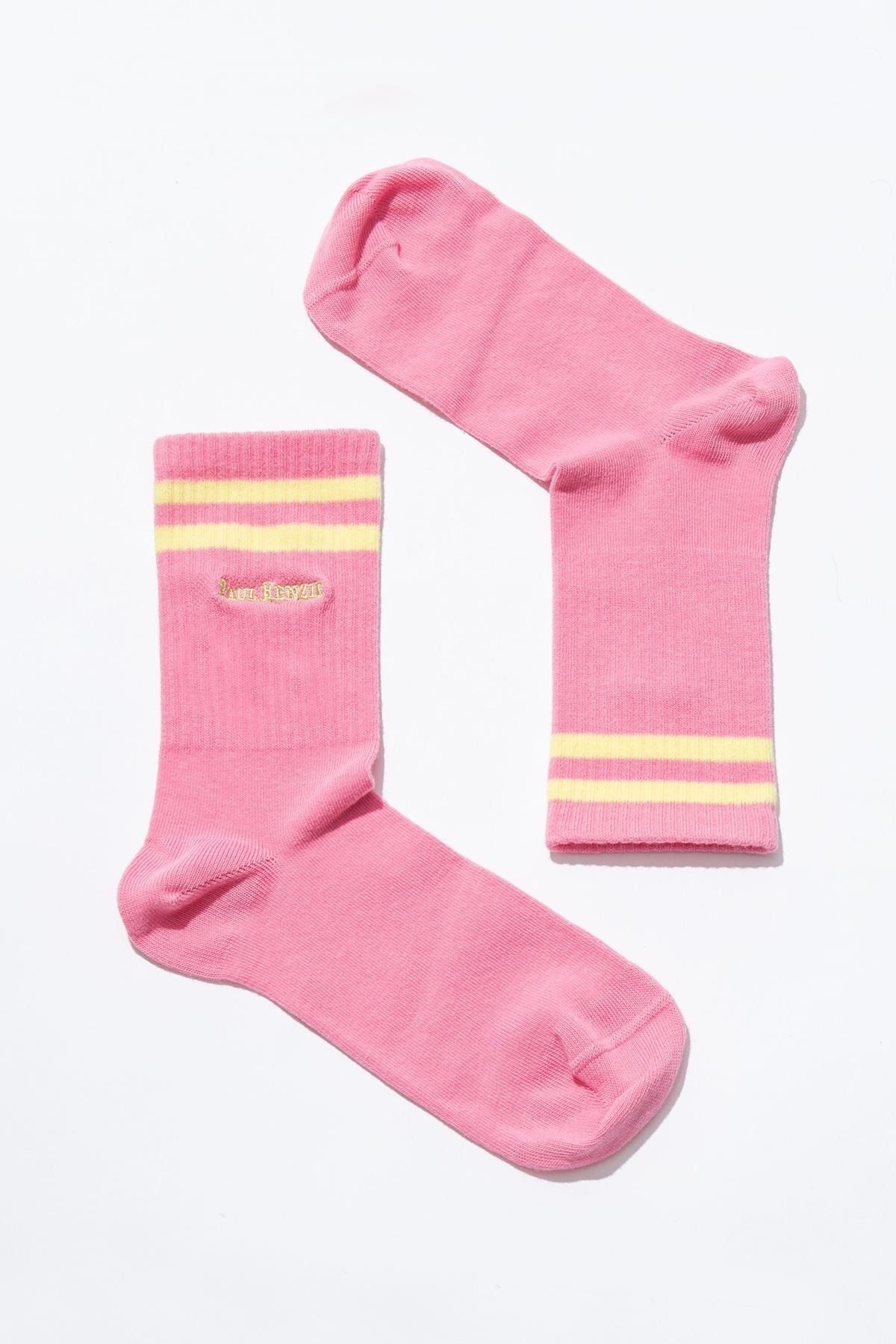 Paul Kenzie-Motley Socks Sosete lungi de tenis unisex brodate - Rainbow 2 2