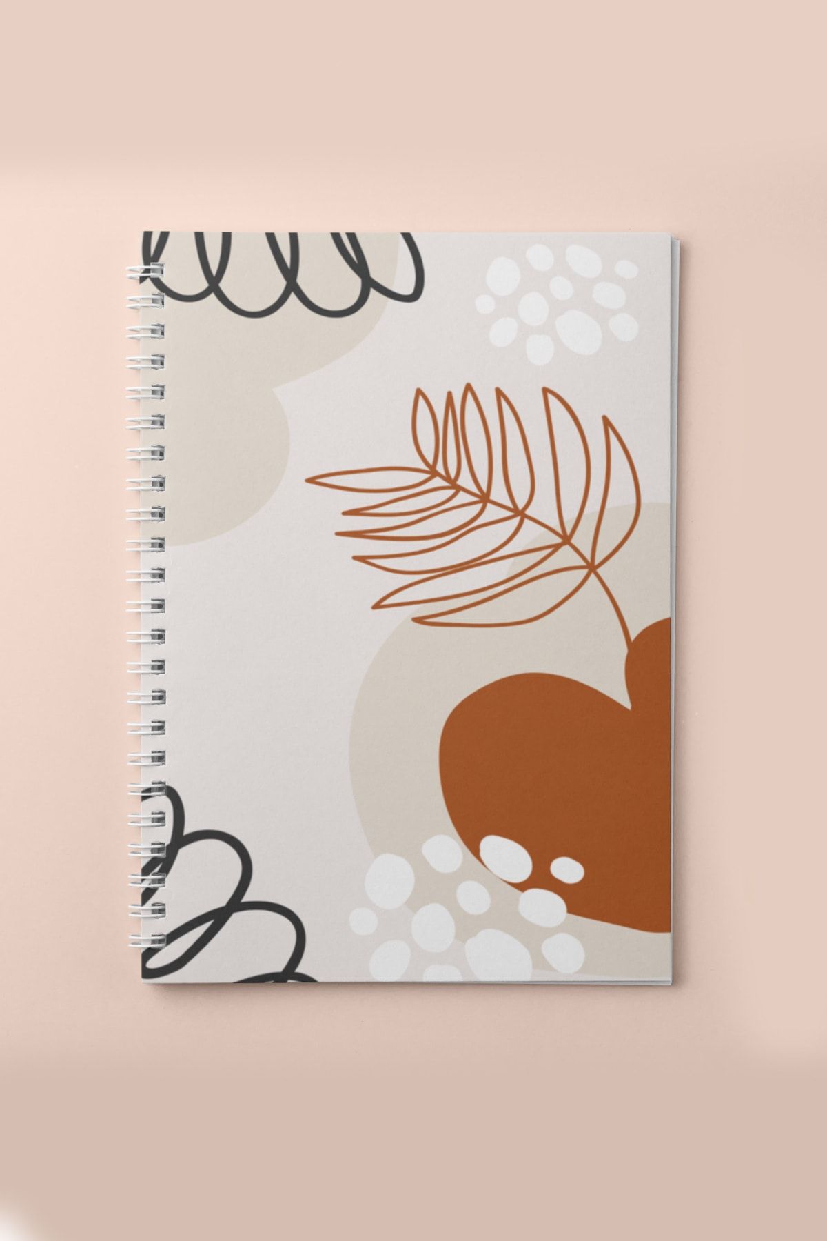 CoNotes-A5 Spiral Unlined Notebook (15X21CM) 1