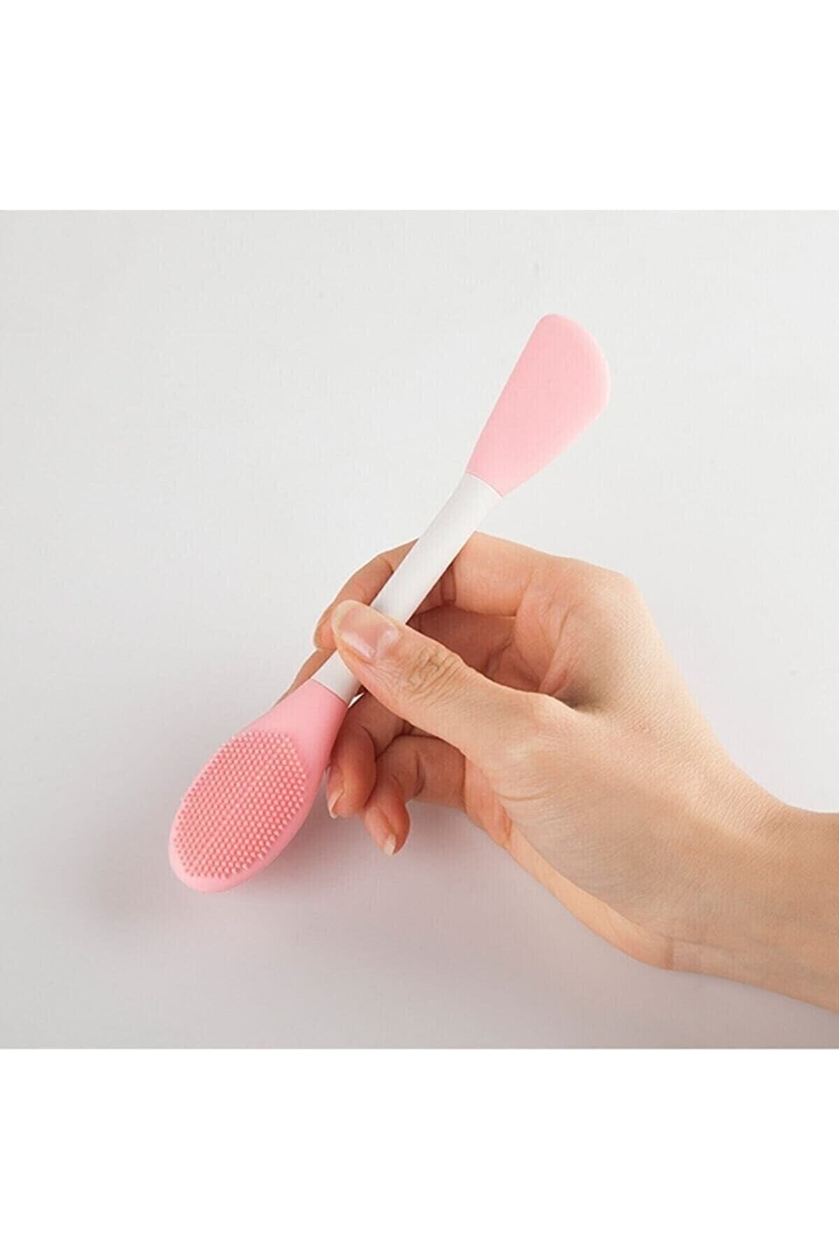 Çift Taraflı Maske Sürme Fırçası Ve Siyah Nokta Temizleyici Peeling Fırçası Maske Peeling-fırçası — PO-00020
