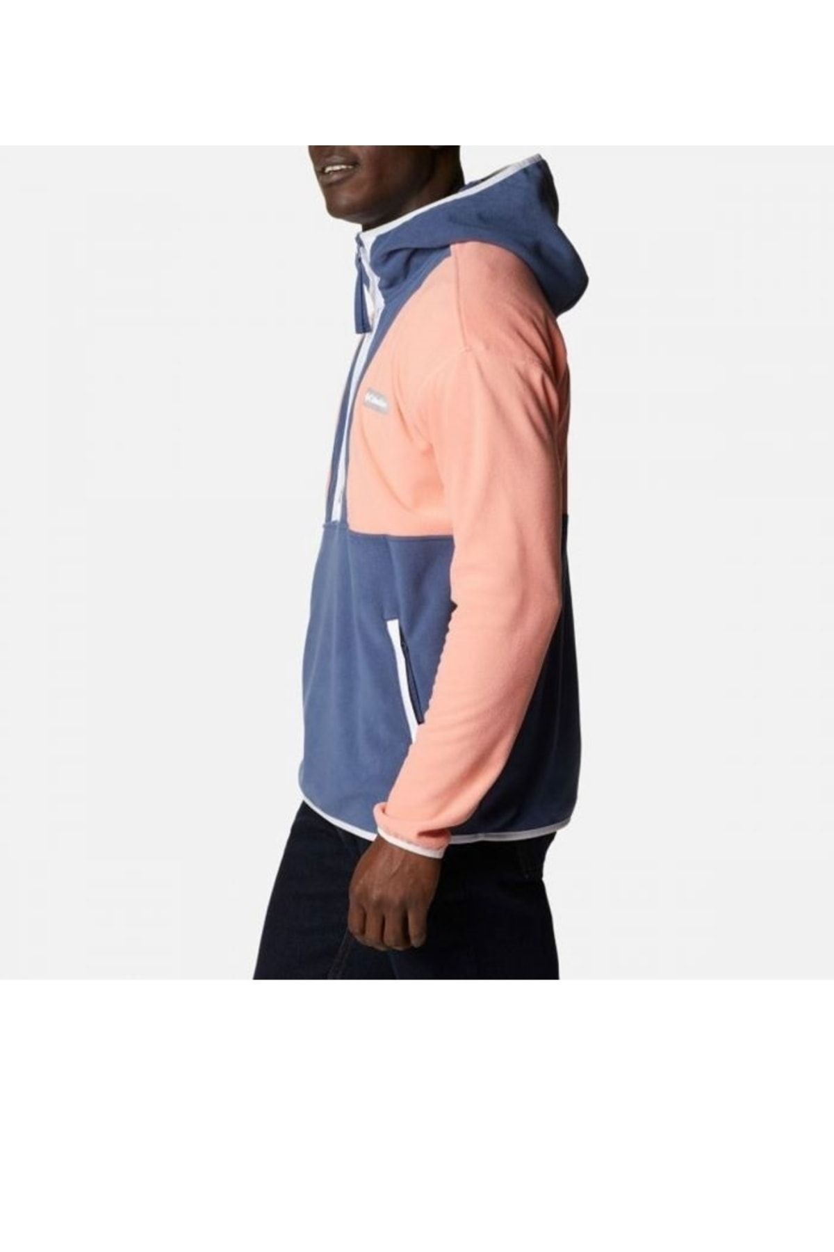 Columbia Backbowl Lite Half Zip Hoodie Erkek Polar BY8025