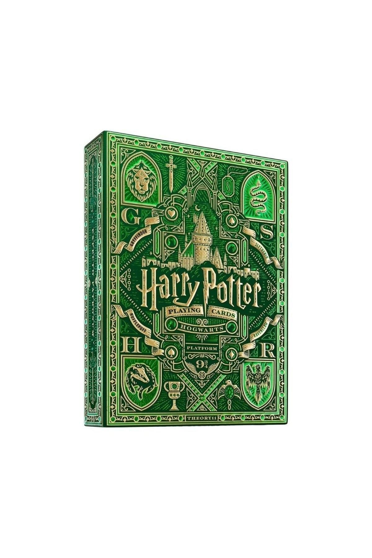 Harry Potter Slytherin Green Playing Cards USPCC