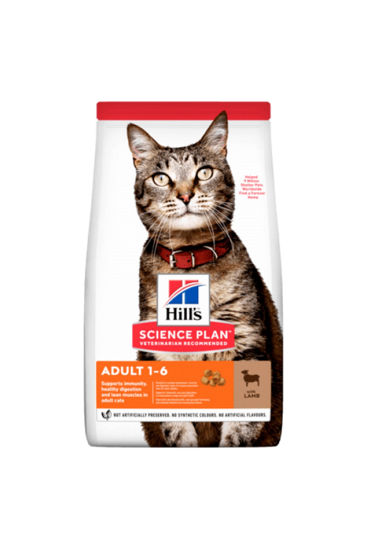 Hill's Adult Optimal Care Kuzu Etli Pirinçli Yetişkin Kedi Maması 3 kg