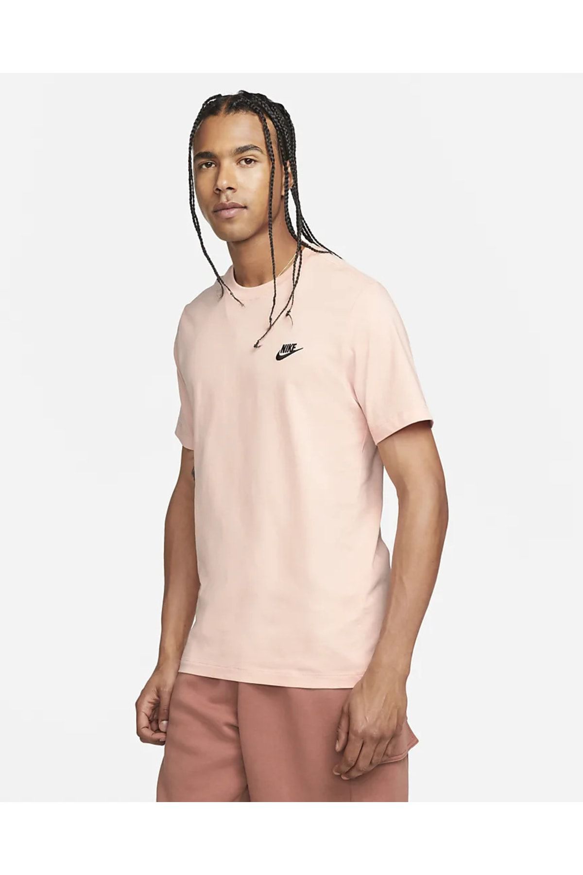 Washed coral new arrivals nike shirt