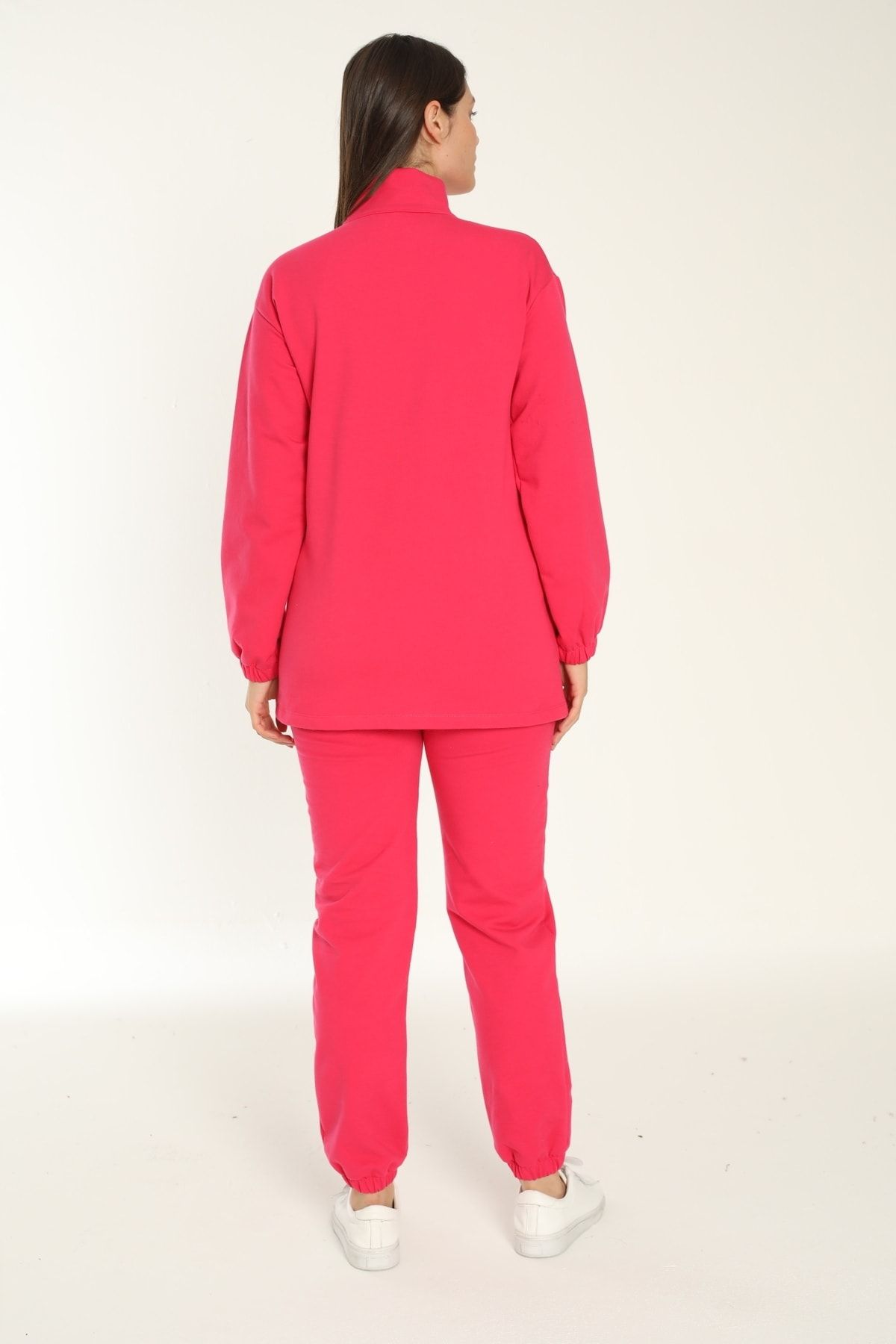 Miss Dünya Lissa-Fuchsia Maternity and Maternity Tracksuit Set 5
