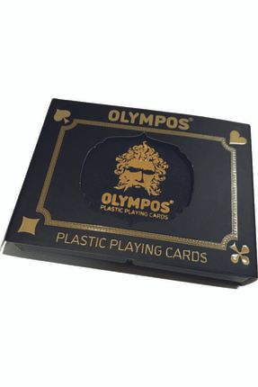 Olympos Kem Plastik Oyun Kağıdı Iskambil Kağıdı Çift Deste dop9271157igo