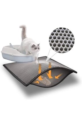 Kedi Tuvaleti Önü Elekli Kedi Kumu Paspası Elekli-Kedi-Kumu-Paspası