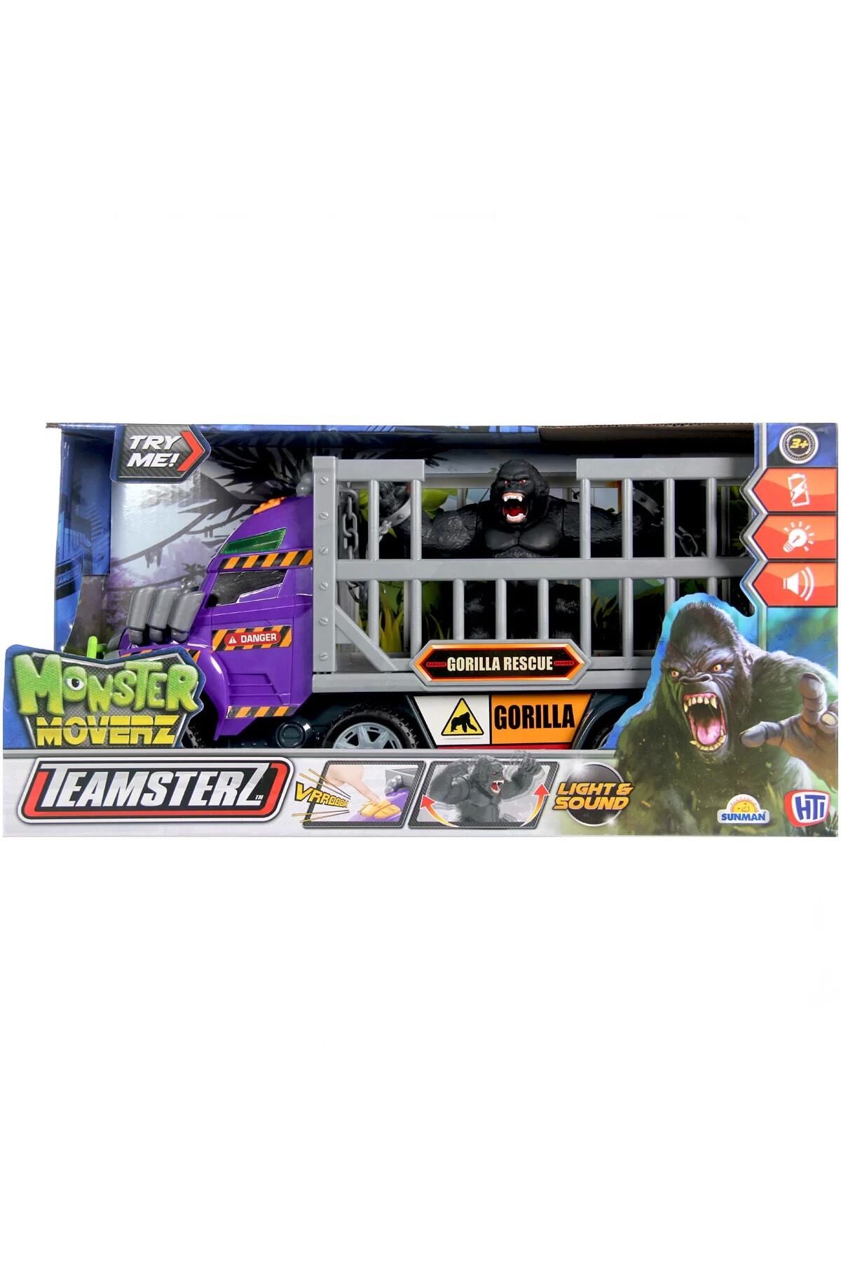 Sunman Teamsterz Monster Moverz Goril Kurtarma Oyun Seti - Fiyatı