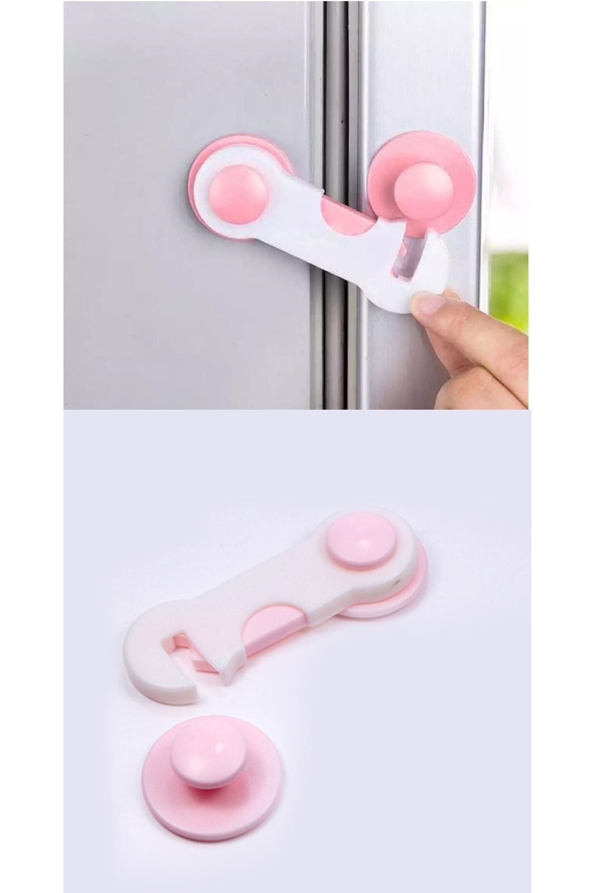demethome Bebek Çocuk Güveninlik Seti Kapak Dolap Çekmece Kilidi 10 10 Adet Çok Amaçlı fotoğrafı 3 (önizleme)