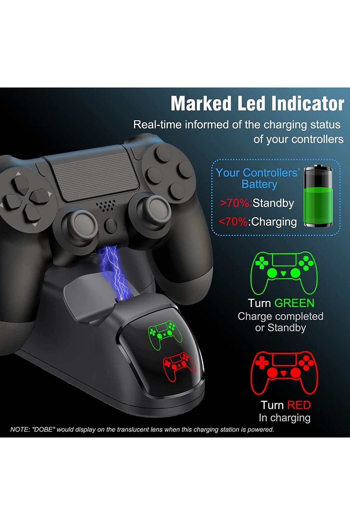 Ps4 Dualshock Göstergeli Şarj Istasyonu 6912917038899 5