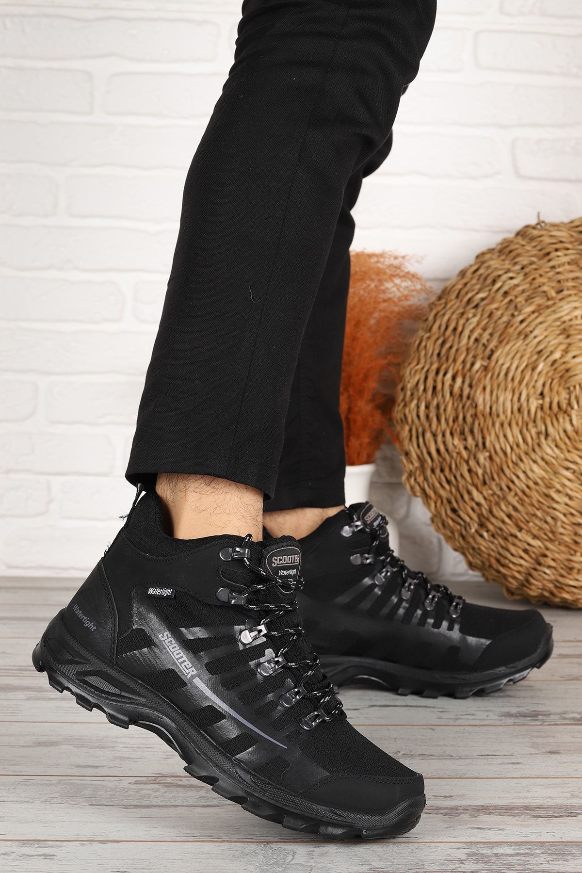 Scooter M5551 Foton Daily Pantofi Pentru Bărbați, Impermeabili, Cu Șireturi Masculin - 44