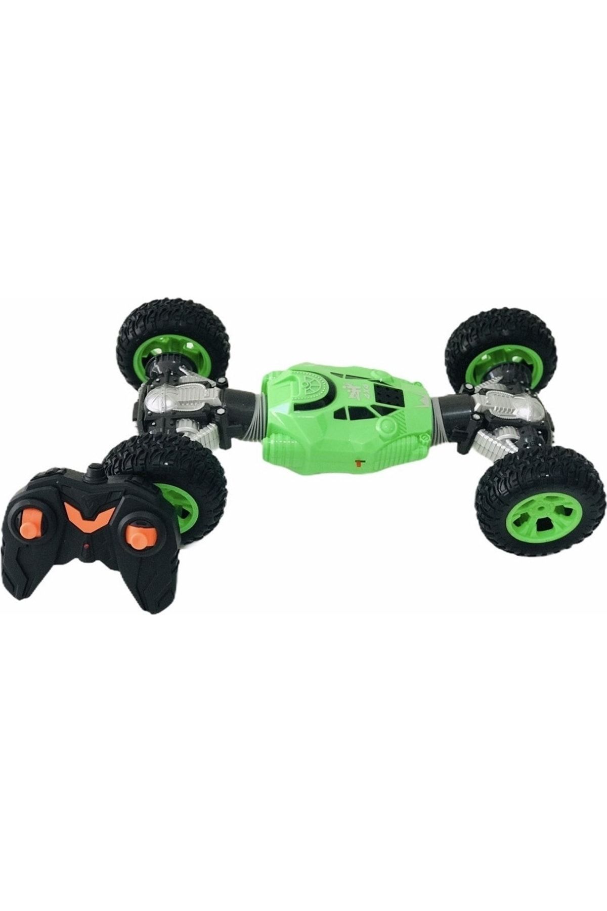 CAN Em Uzaktan Kumandalı 4x4 Şarjlı Off Road Akrobatik Motor Sesli Climbing Yesıl