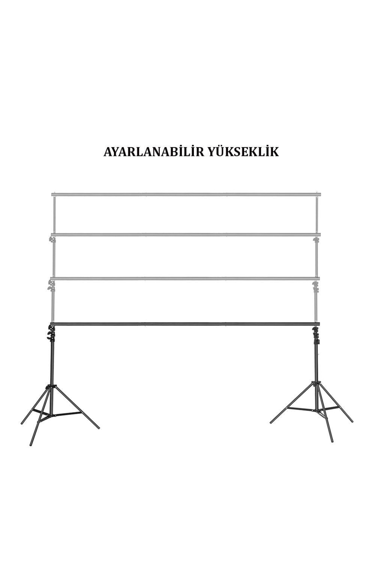 2,5x3 Metre Taşınabilir Fon Standı