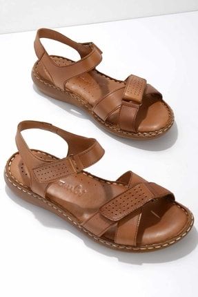 Taba Leather Kadın Sandalet Fr K059070041
