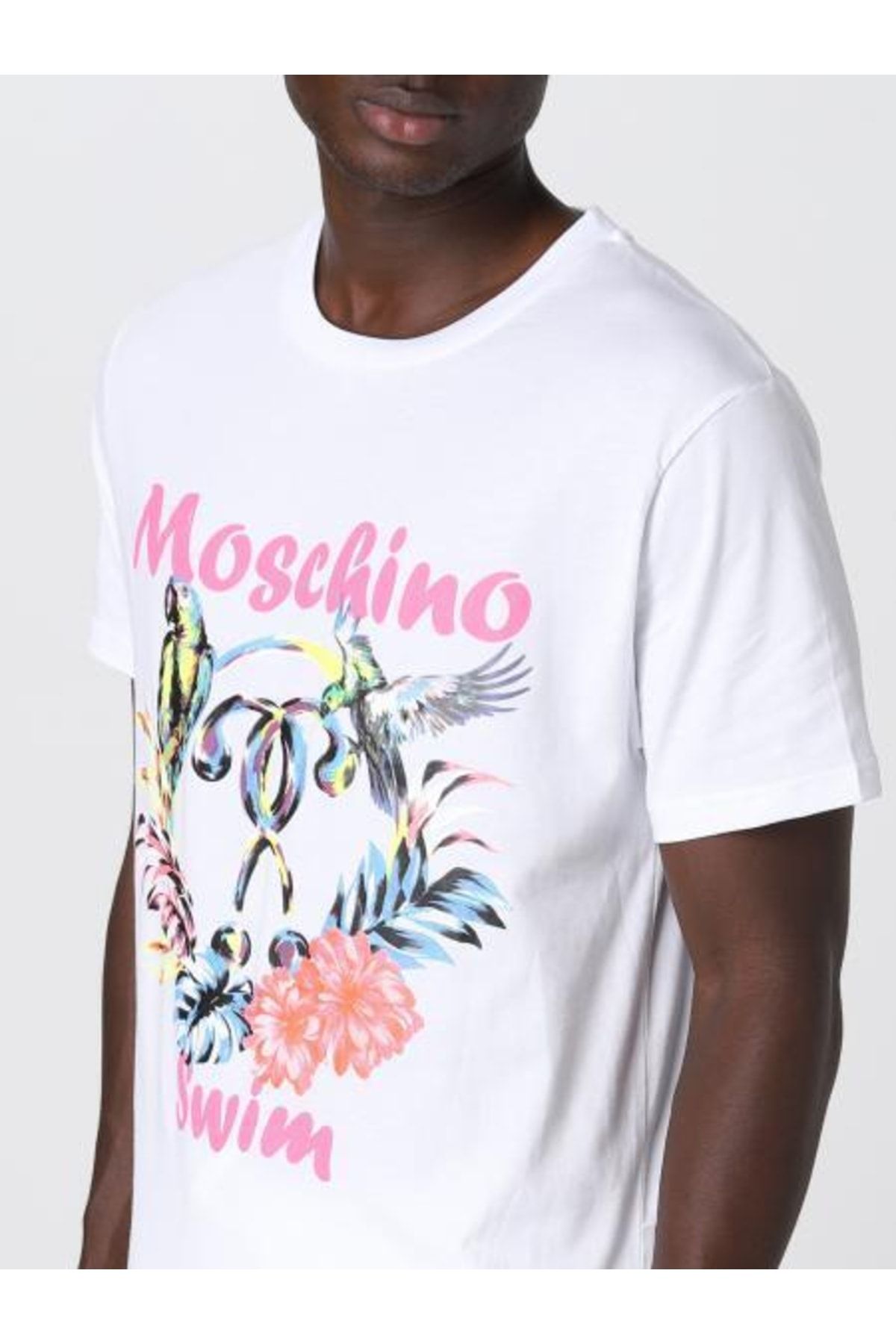 T shirt moschino swim uomo best sale