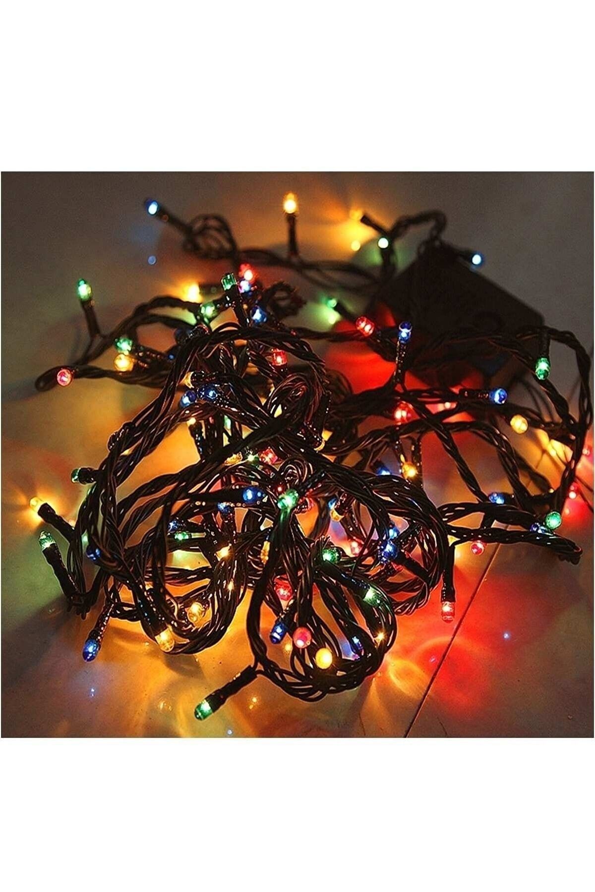 5 mètres de riz led avec un reçu de couleur de 100 leds décor de sapins de noël