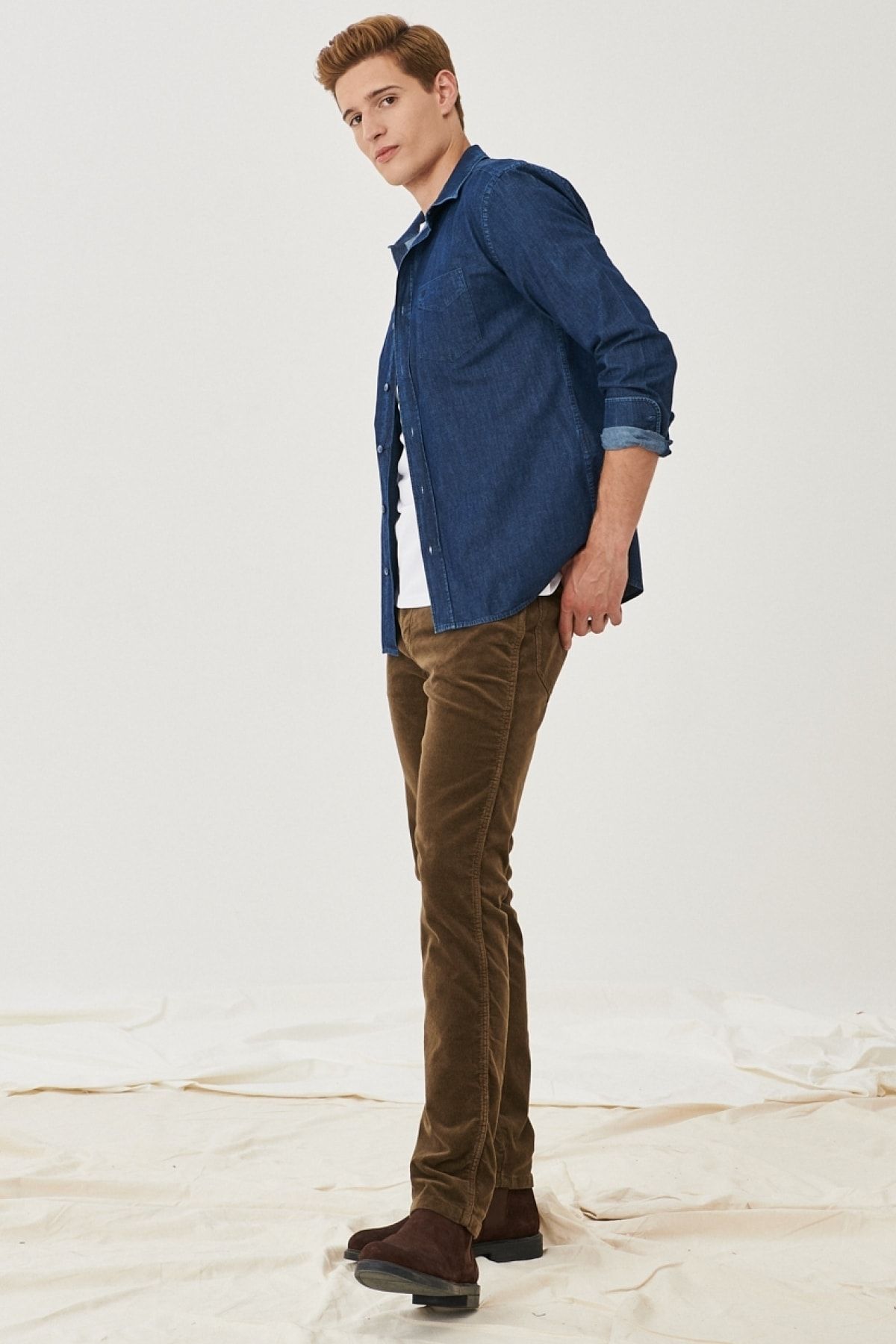 WRANGLER Erkek Texas Slim Fit Normal Bel Denim Esnek Jean Kot Pantolon AN9853
