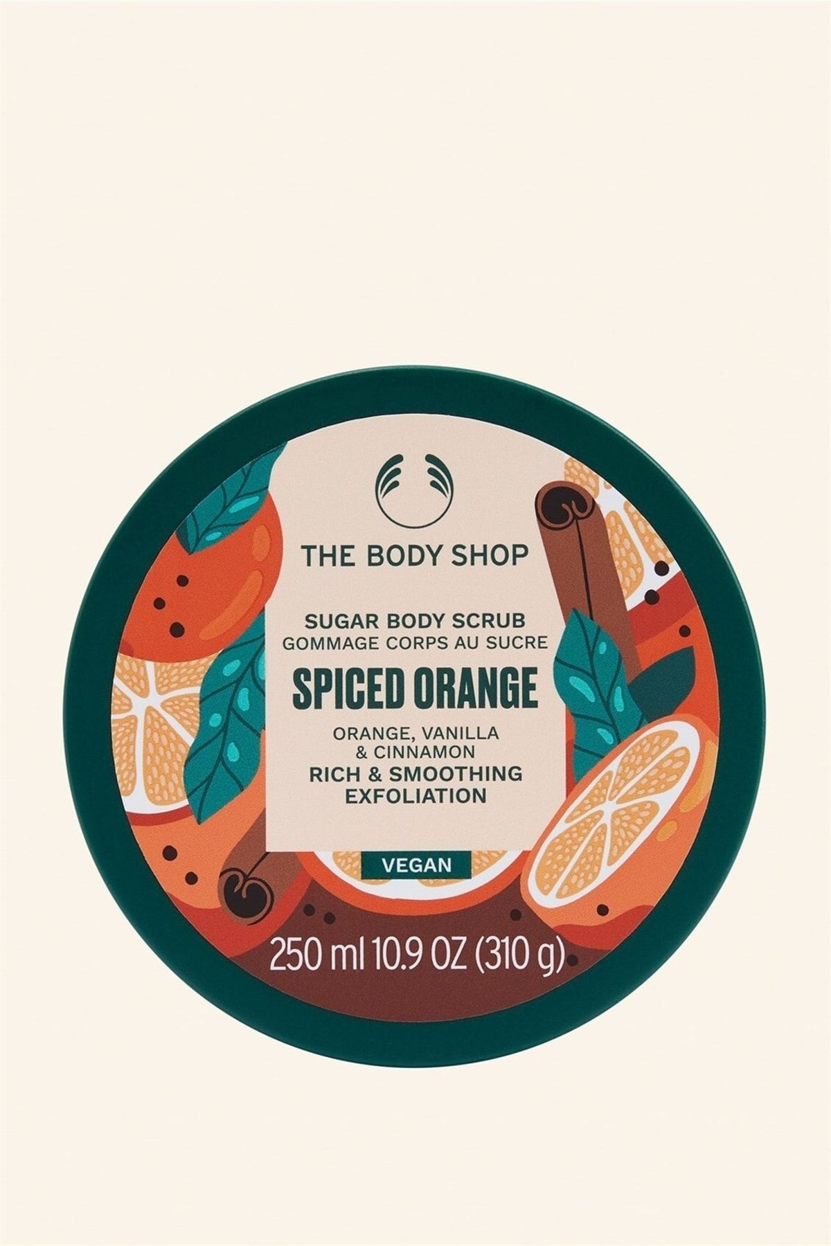 THE BODY SHOP-تقشير الجسم باللون البرتقالي 1