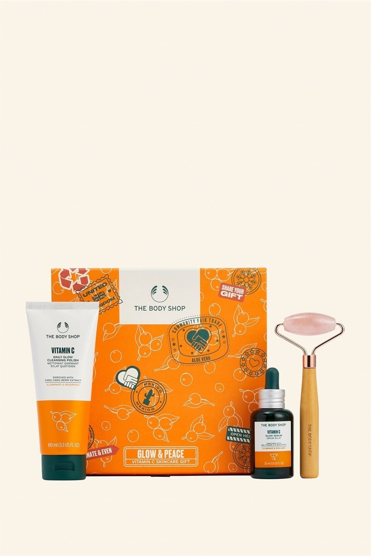 بادی شاپ ست هدیه سه تایی ویتامین C