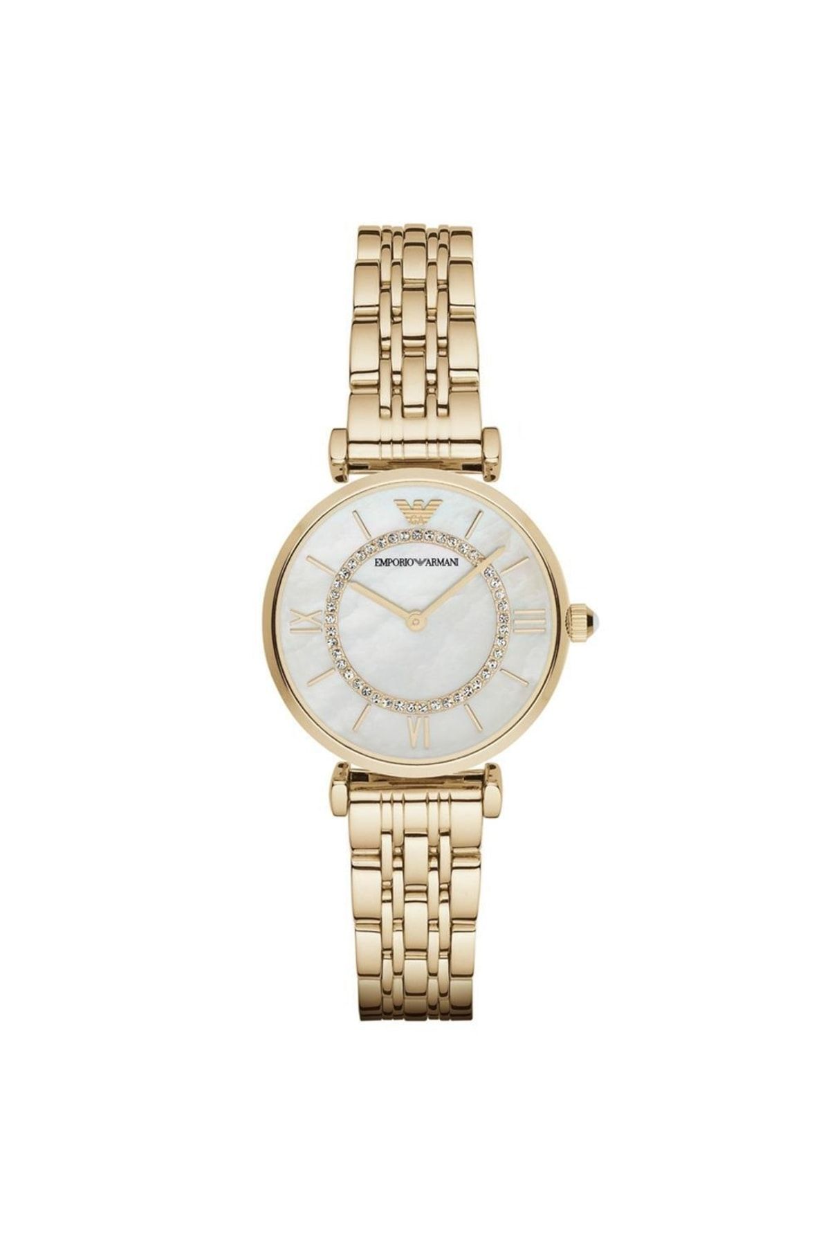 Gold armani watch hotsell