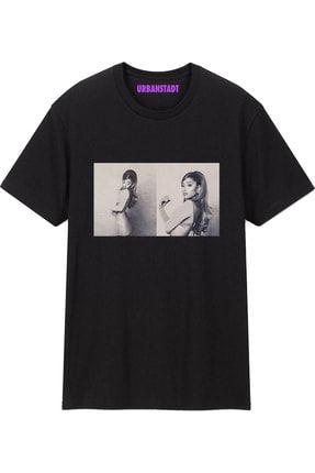 Siyah Ariana Grande T Shirt TSRT002