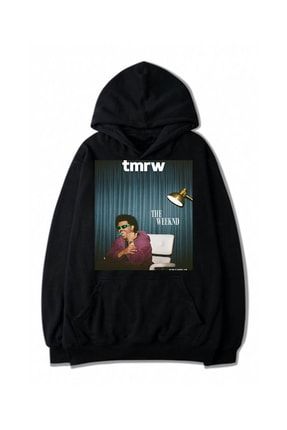 The Weeknd Tmrw Siyah Hoodie Sweatshirt TW16
